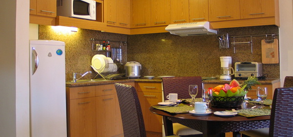 Crown Regency Suites Mactan Kitchen